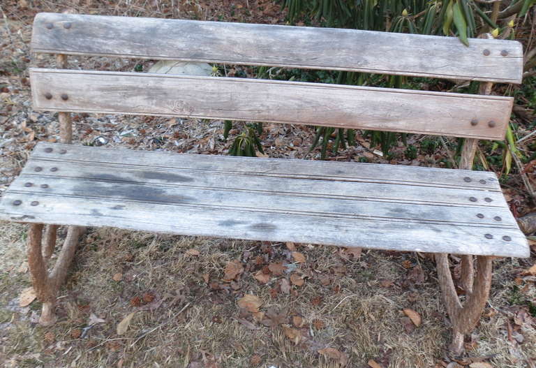 Cast Iron Serpent Bench 2