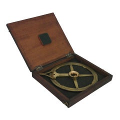 Antique 19th C. Nautical Protractor