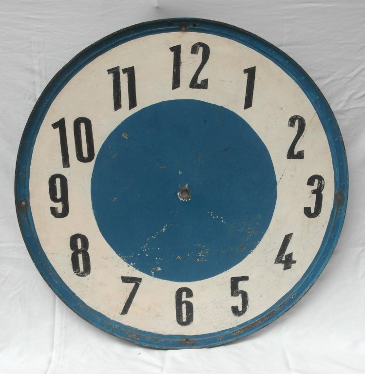 3 foot Painted Clock Face