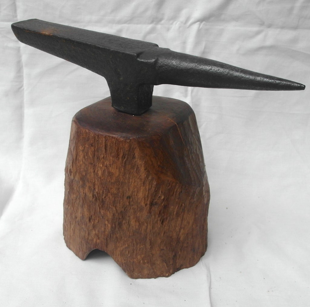 wooden anvil