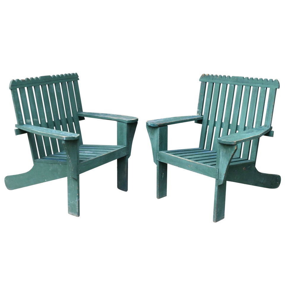 Folky Adirondack Chairs