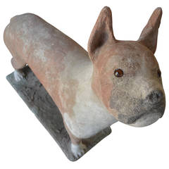 Dog Garden Sculpture