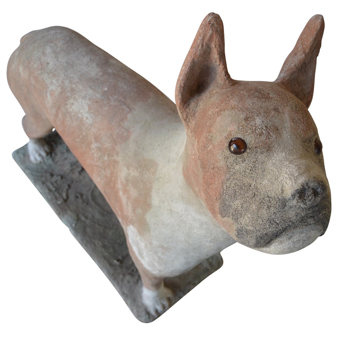 Dog Garden Sculpture For Sale