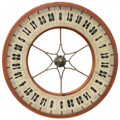 Antique Carnival Wheel