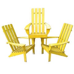 3 Adirondack Chairs