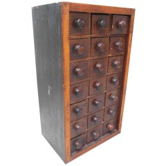 Antique Small Multidrawer Cabinet