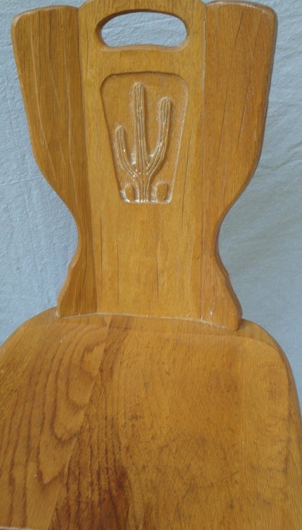 Mid-20th Century Pair of Texas Cactus Chairs