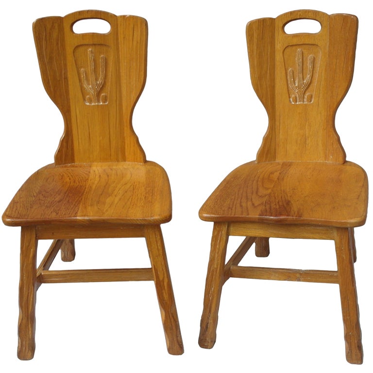 Pair of Texas Cactus Chairs