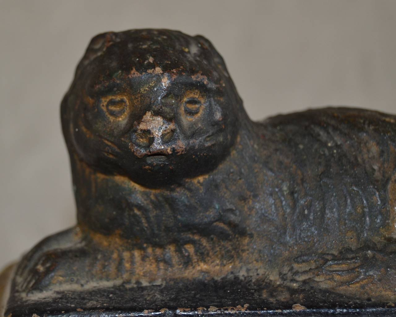 Stoneware Folk Art Cat For Sale