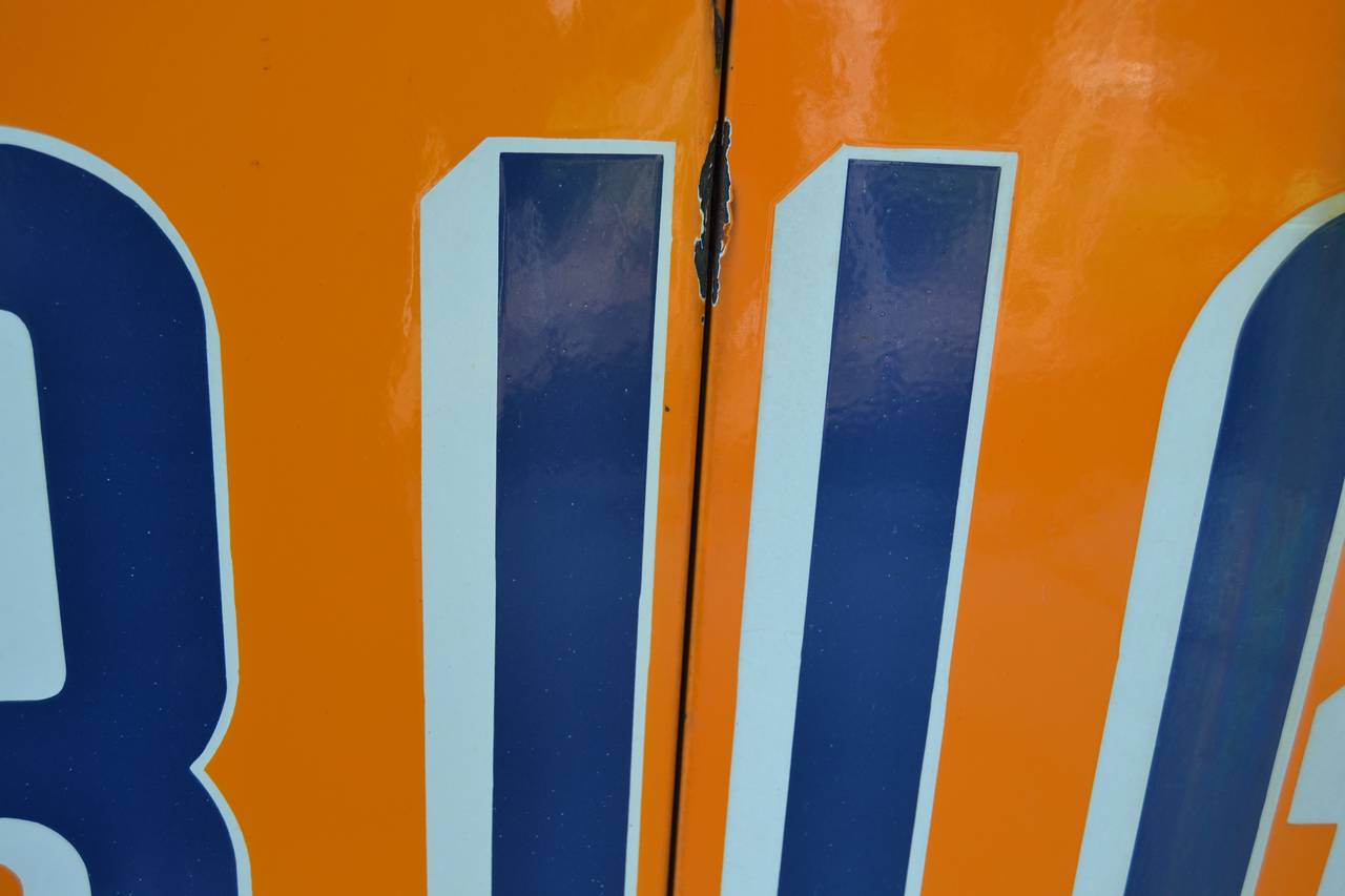 Mid-20th Century Enamel Drugs Sign For Sale