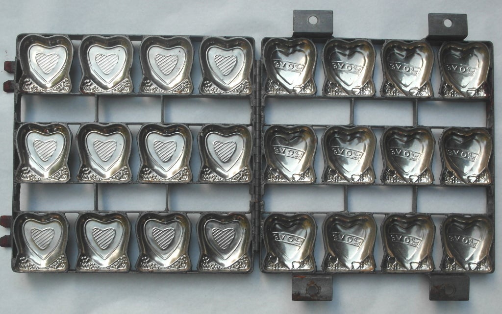 American Candy Mold Hearts