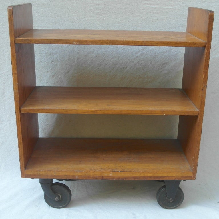 Picture those days of library study, the creaky cart being pushed through the stacks by the Librarian reshelving books. shhhhh