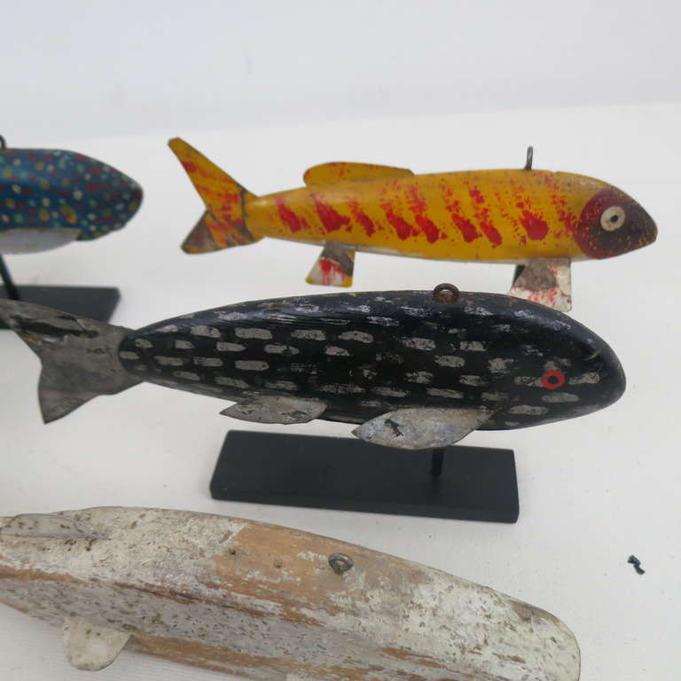 Authentic Fish Decoys In Good Condition In North Egremont, MA