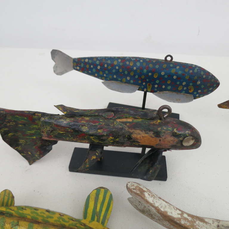 20th Century Authentic Fish Decoys