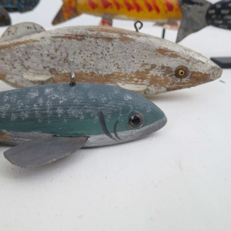 Wood Authentic Fish Decoys