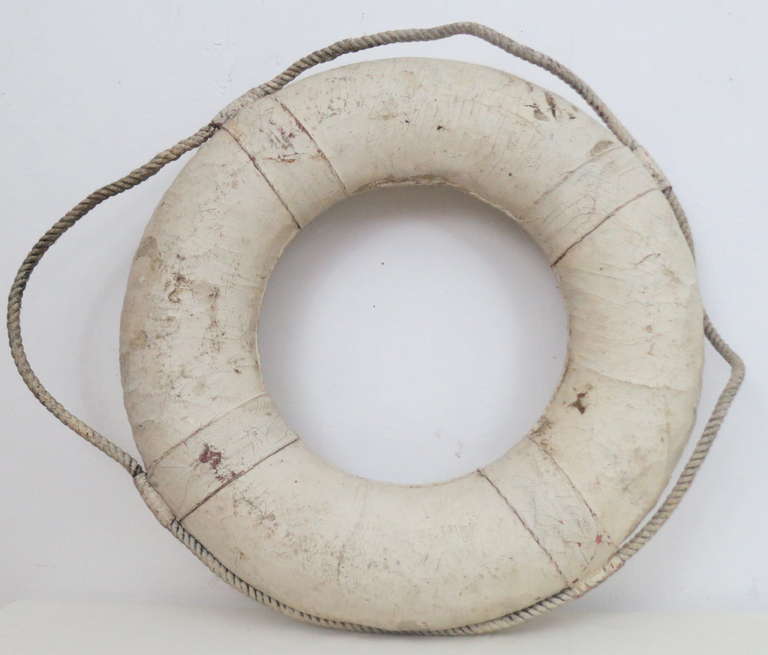 American 1920s Yacht Life Preserver