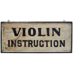 Music Teacher's Sign