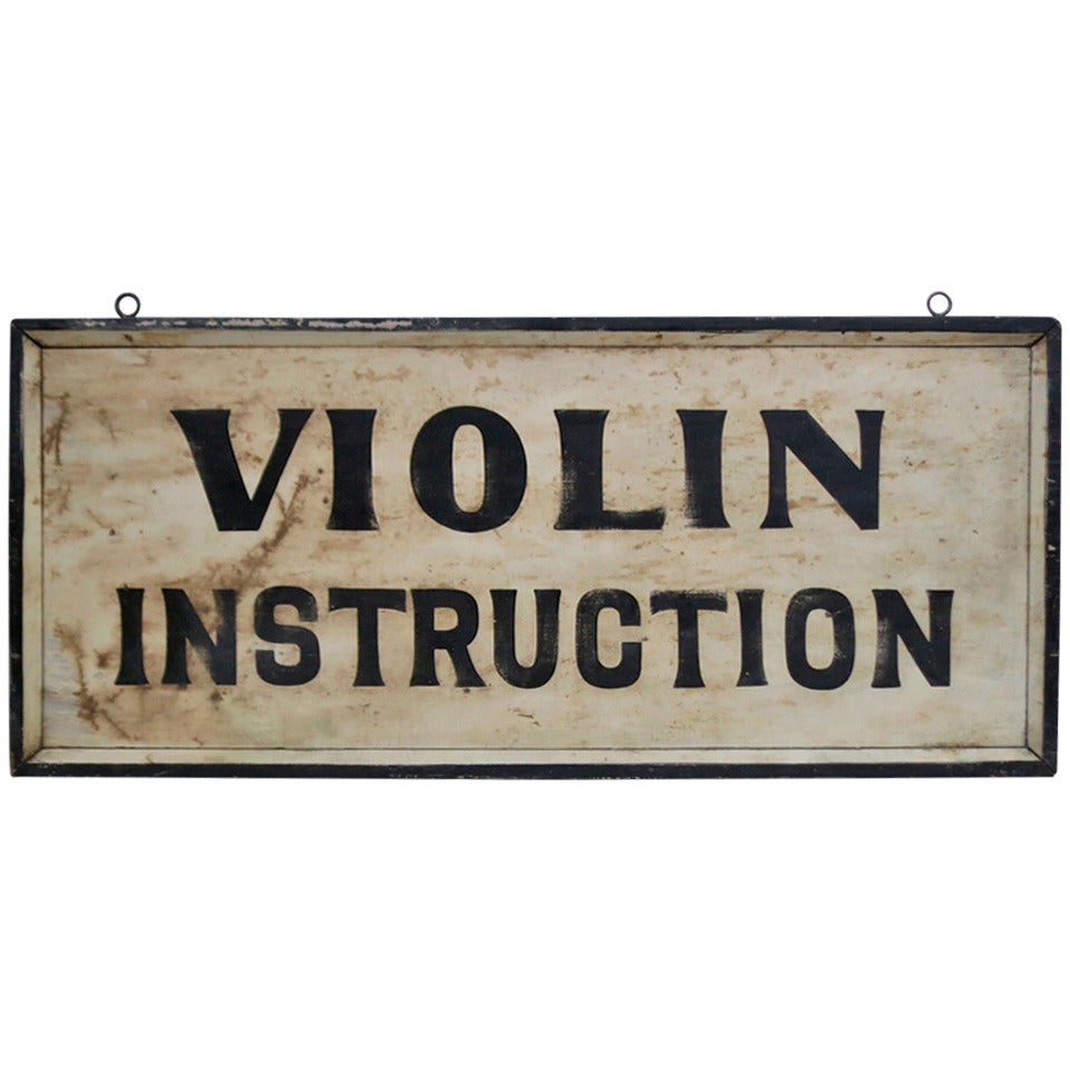 Music Teacher's Sign