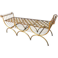 Gilded Bench