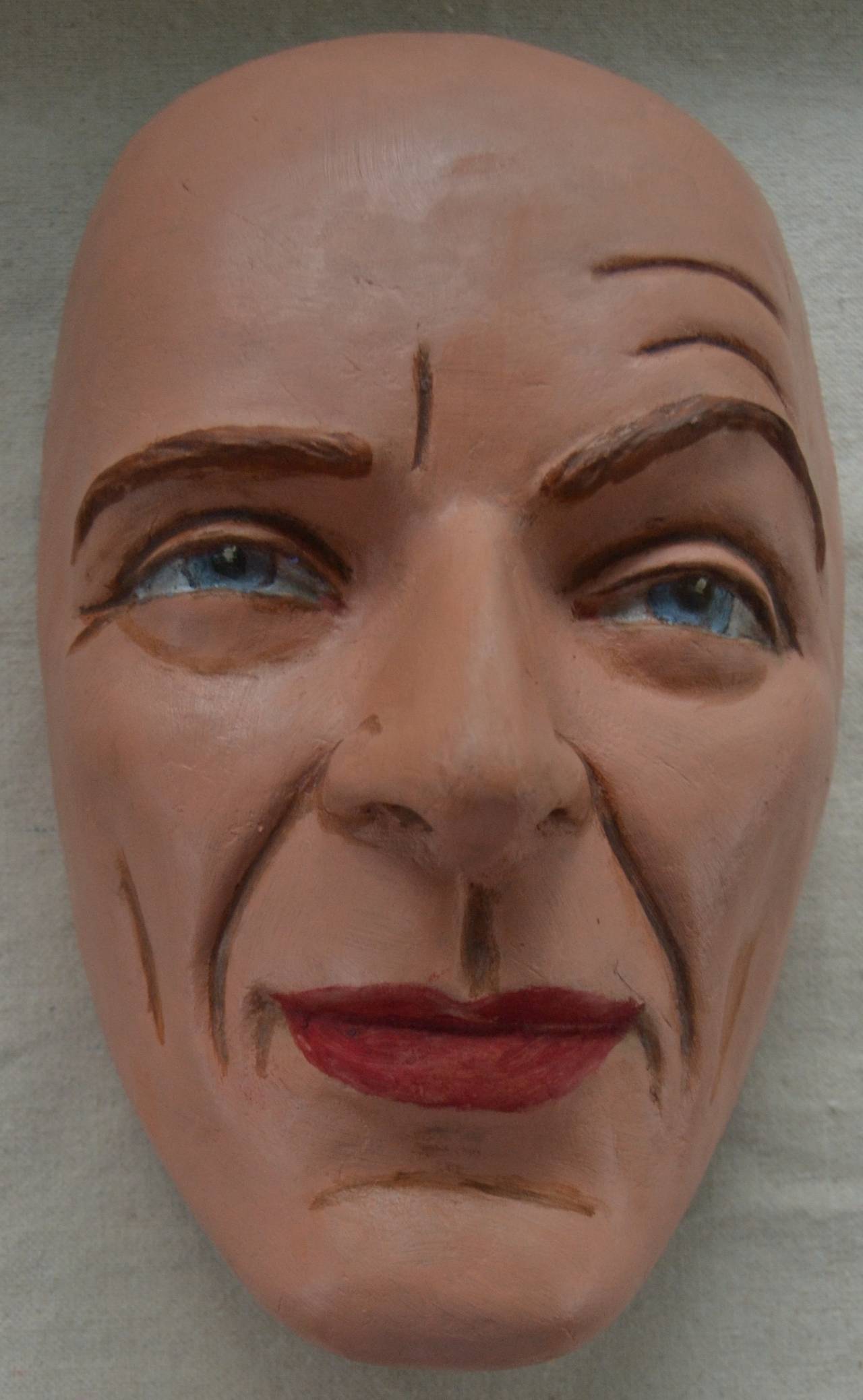 Leslie Howard Mask by Violet Clark, 1940 For Sale 1