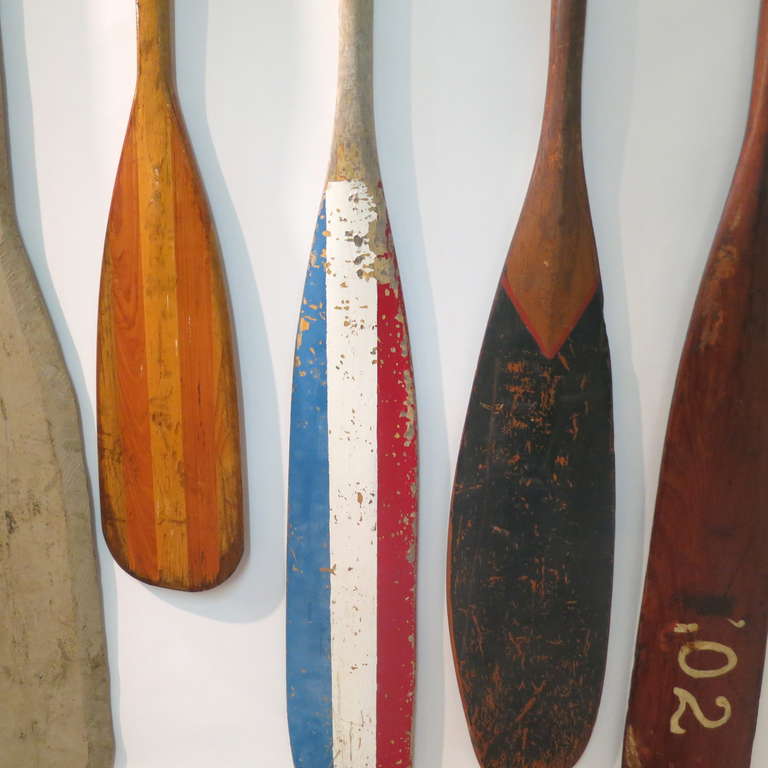 Wood Collection of Oars