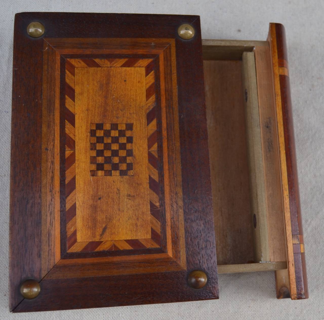 19th Century Book Box with Trick Mechanism