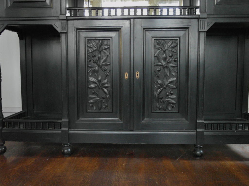 Aesthetic Movement Ebonized Sideboard