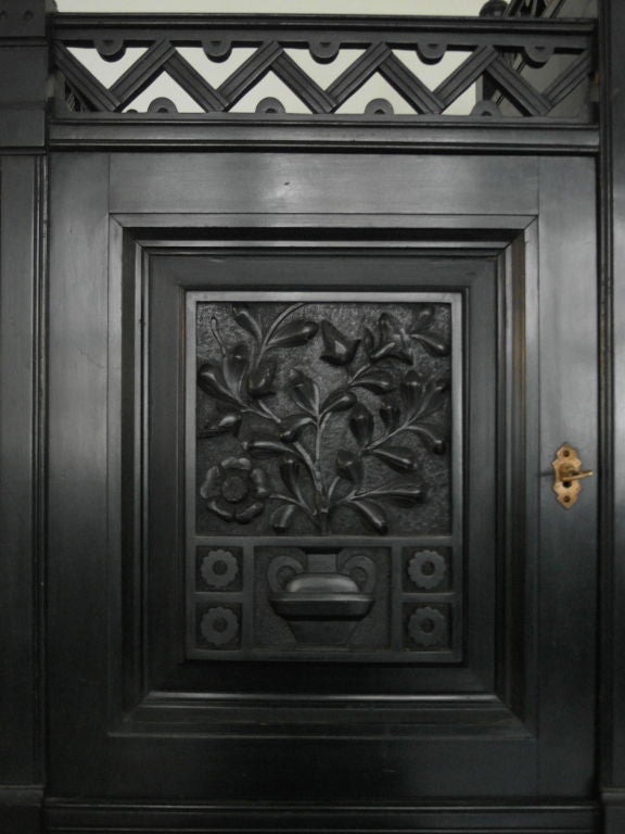 Aesthetic Movement Ebonized Sideboard 2