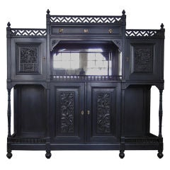 Aesthetic Movement Ebonized Sideboard