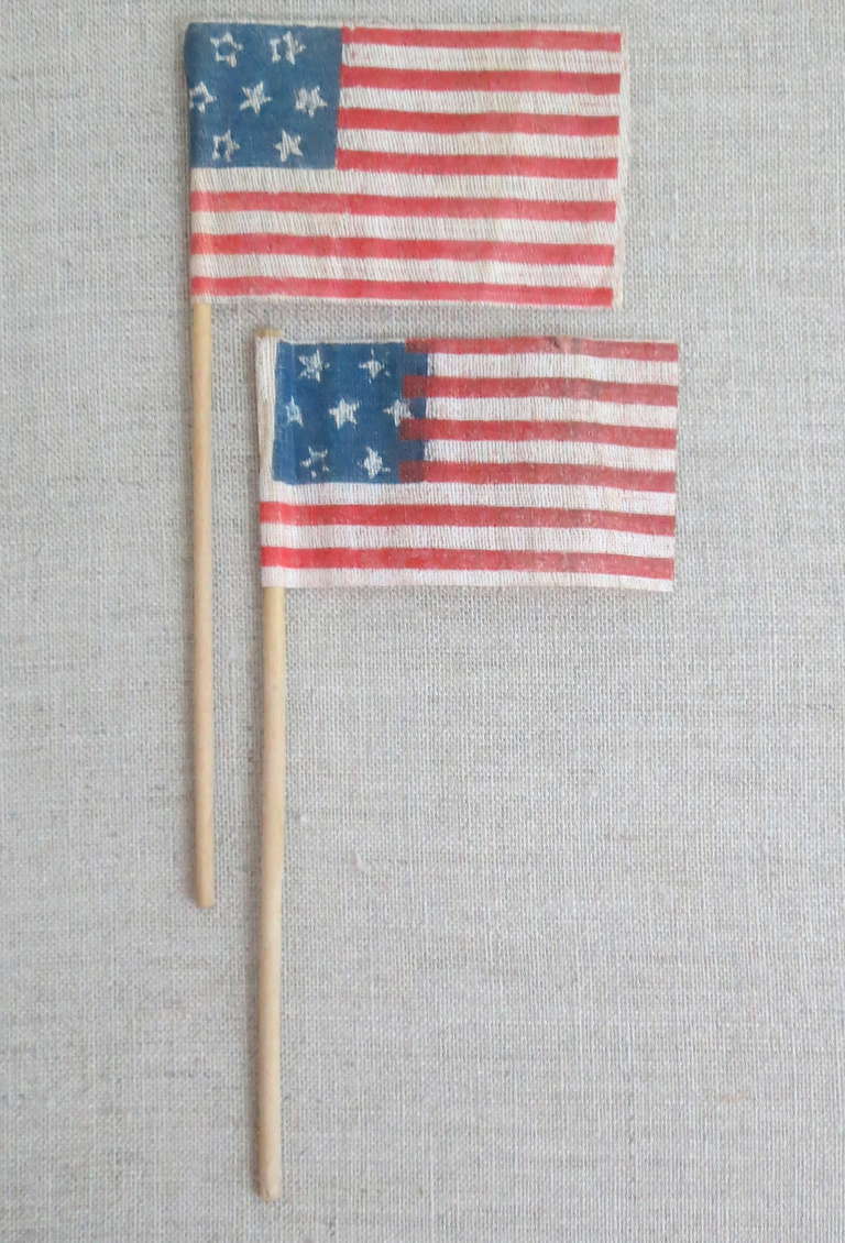 Rare Seven Star Small Parade Flags For Sale at 1stDibs