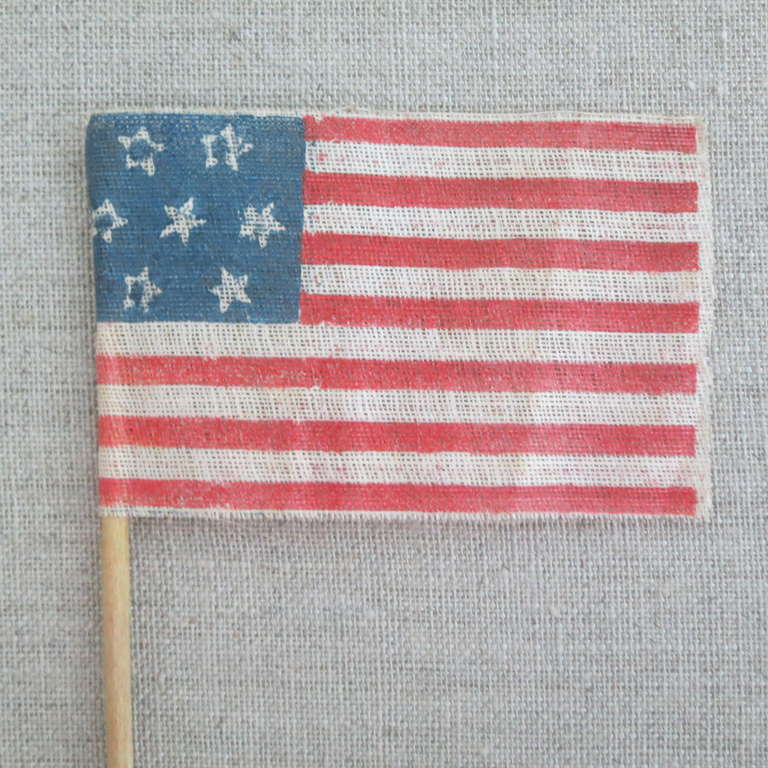 Rare Seven Star Small Parade Flags For Sale at 1stDibs