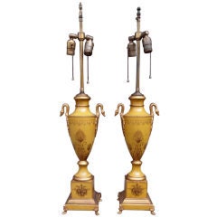 French Tole Lamps