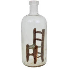 Miniature Chair in a Bottle