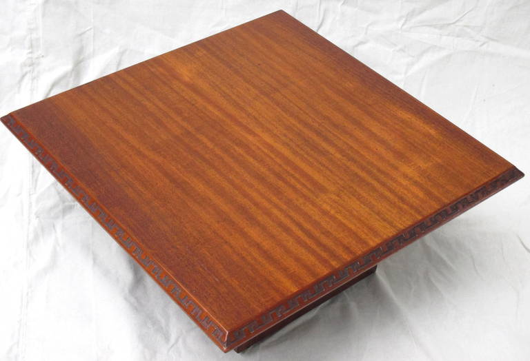 Mid-20th Century Frank Lloyd Wright Cube Table