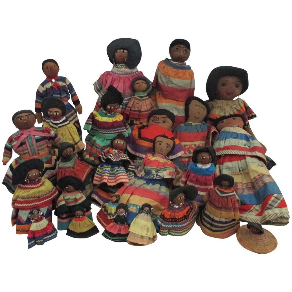 Collection of Seminole Dolls For Sale