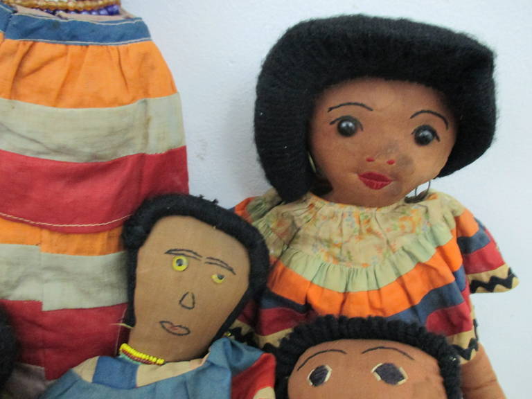 American Collection of Seminole Dolls For Sale