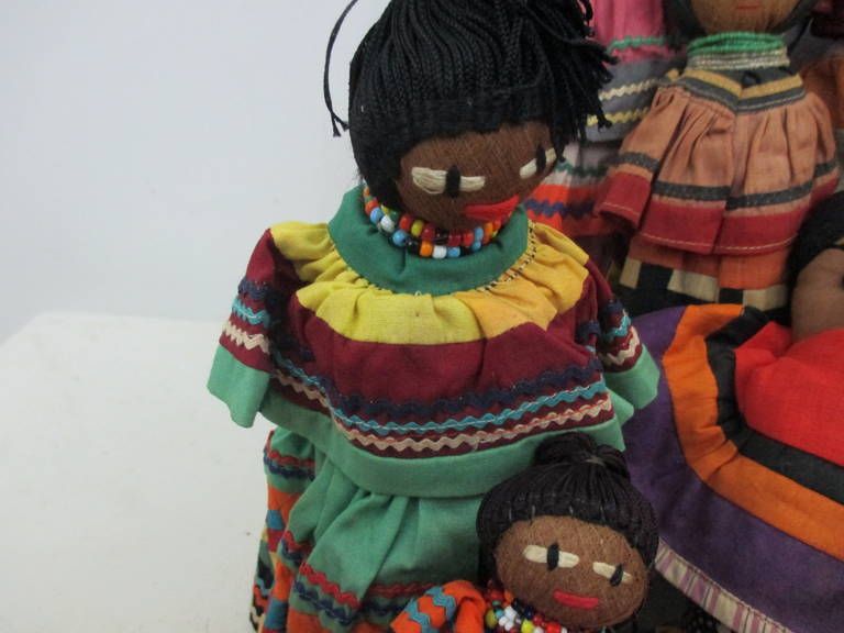 20th Century Collection of Seminole Dolls For Sale
