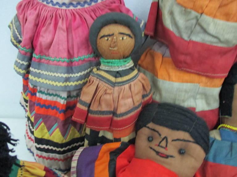 Collection of Seminole Dolls For Sale 3