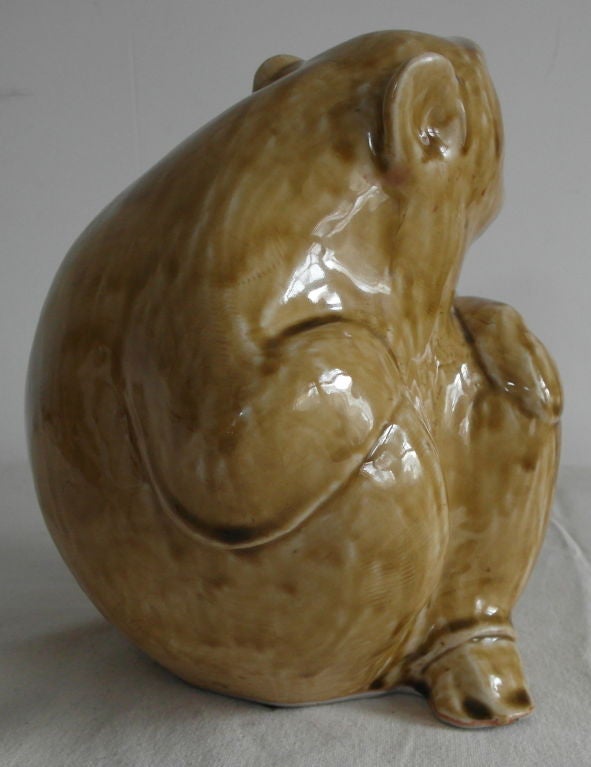 Japanese Pottery Monkey For Sale 2