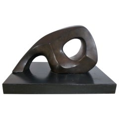 Abstract Bronze Sculpture