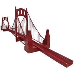 Vintage Folky Golden Gate Bridge
