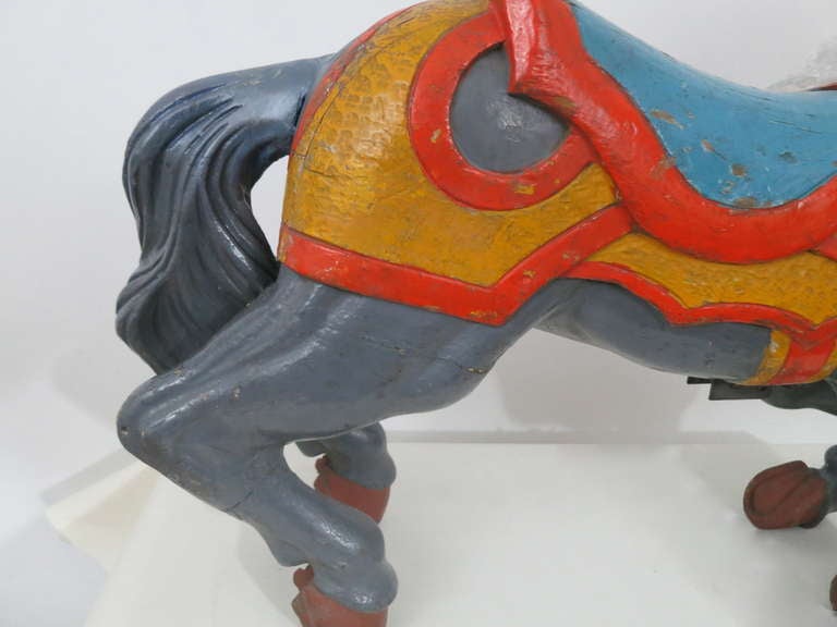 1920s Childs Size Carousel Horse 4
