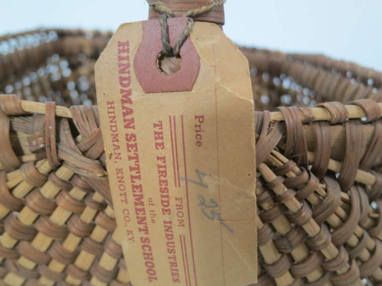 Hindman Settlement School Kentucky Basket In Excellent Condition In North Egremont, MA