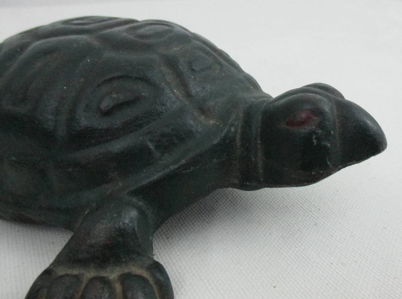 Cast Iron Turtle Doorstop For Sale 1