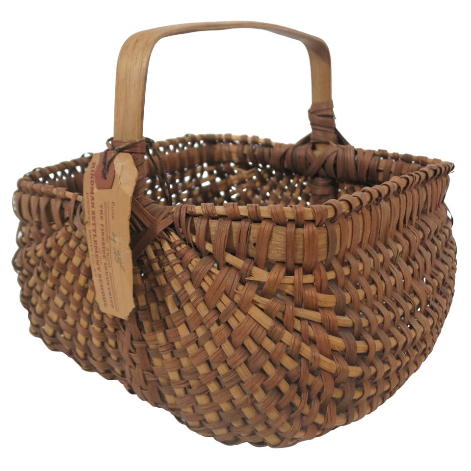 Hindman Settlement School Kentucky Basket