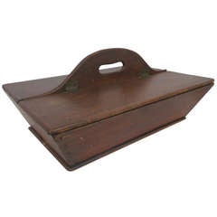 Antique Philadelphia Treaty Elm Knife Box