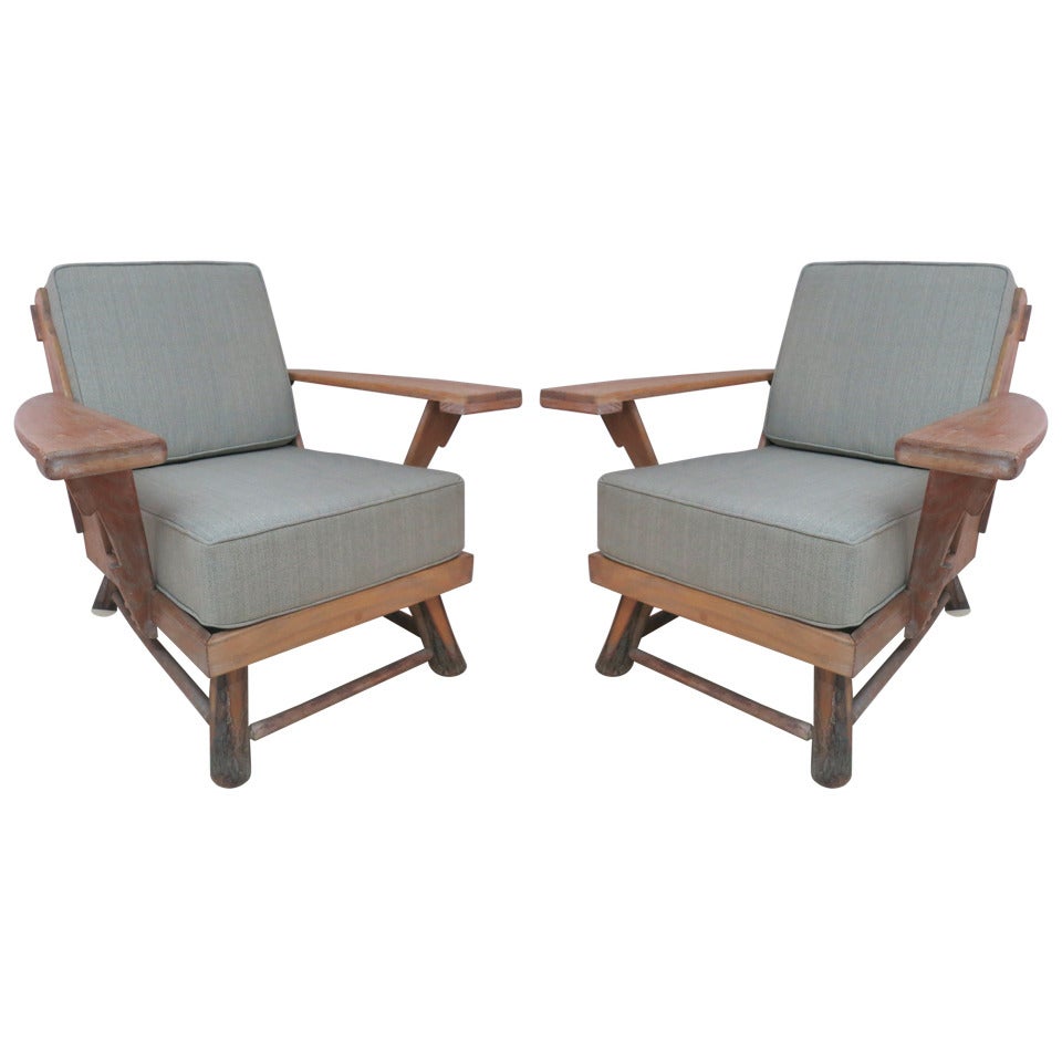 Old Hickory Club Chairs