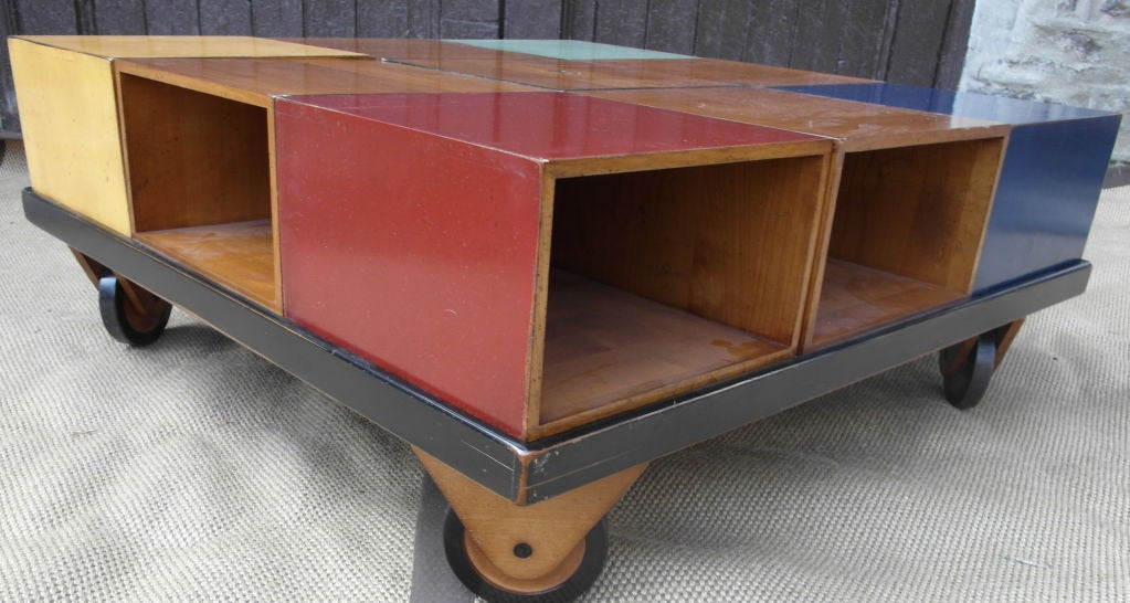 Modular Wood Blocks Coffee Table 5