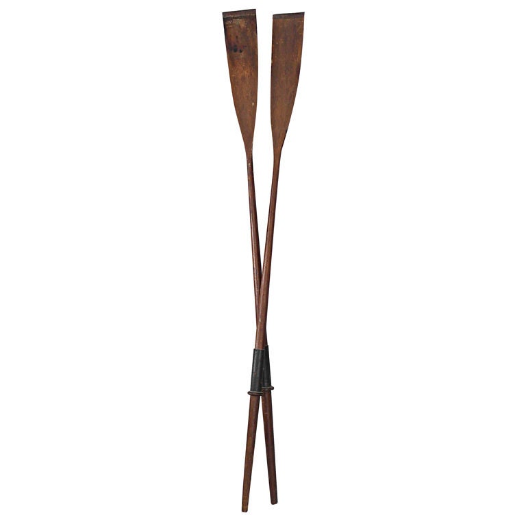 Antique Sculling Oars at 1stdibs