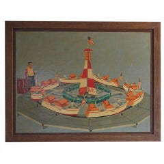 Vintage Coney Island  Painting